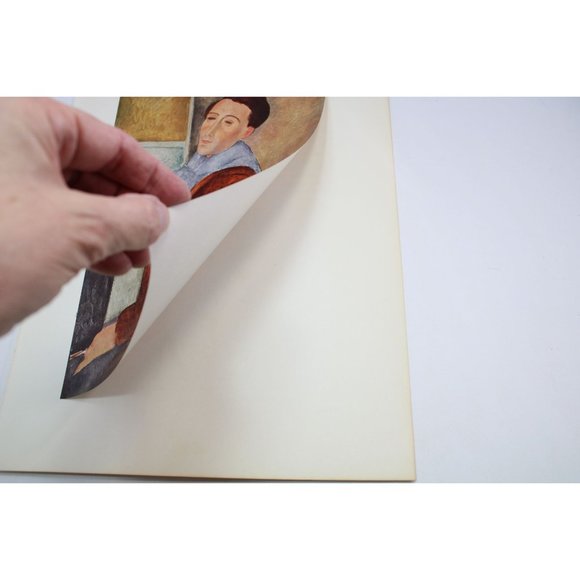 Modigliani Print Self Portrait Vintage 88892 - Picture 4 of 5